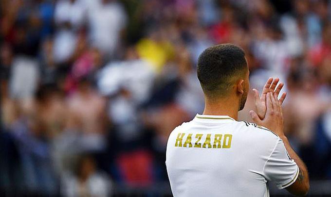 50.000 CĐV Real tới xem lễ ra mắt của Hazard