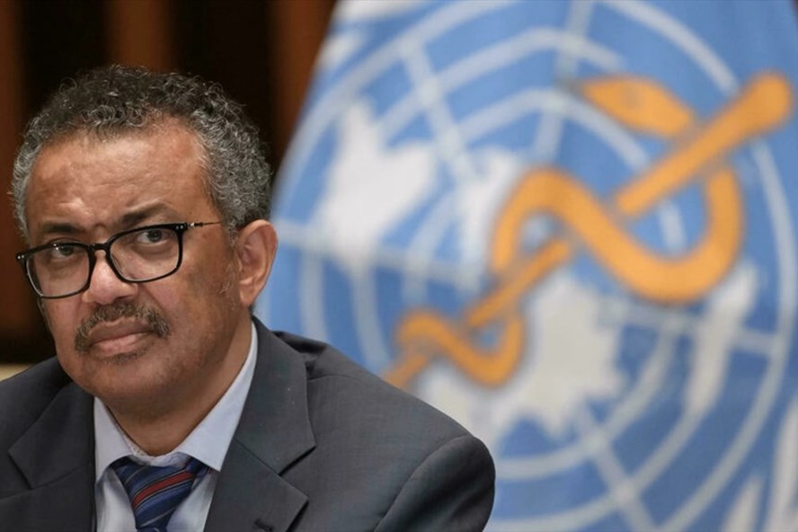 Tổng Giám đốc Tổ chức Y tế Thế giới (WHO) Tedros Adhanom Ghebreyesus. Ảnh: AFP.
